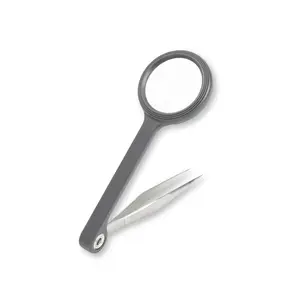 Carson MagniGrip 4.5x Magnifier with Precision Tweezers (MG-55)