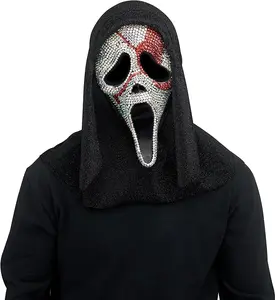 Bloody Bling Ghost Face - Adult Mask