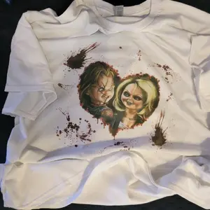 Custom Chucky & Tiffany Shirts