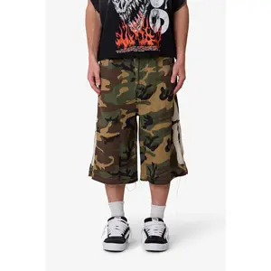 mnml Ultra Baggy Bone Shorts - Camo