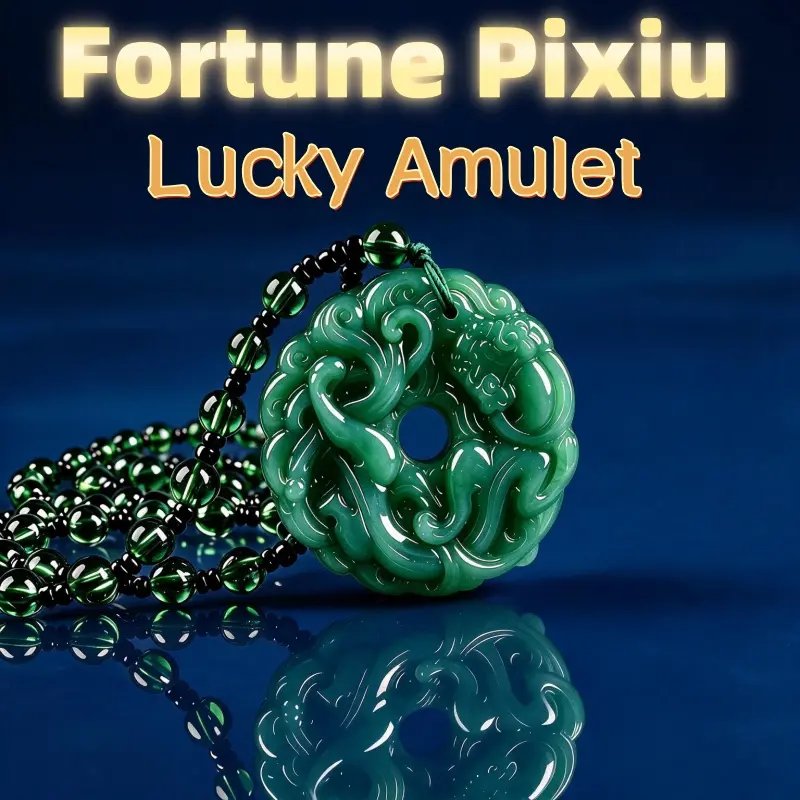 Green Jade Hand-Carved Dragon Hollow Jade Pendant Necklace Fashion Chinese Amulet Women Man'S Lucky Necklace Jewelry Gift