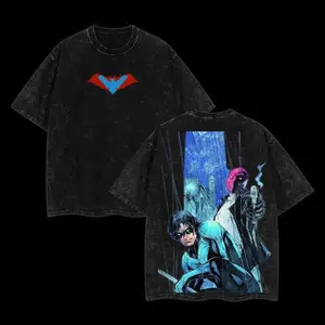 Nightwing & Red Hood Inspired Tee V1, Fashion Cotton, Full Colors, Full Sizes, For Men, For Women