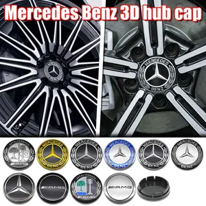 Mercedes-Benz Wheel Center Cap Upgrade, Fits C200l/glc/cla, Original Style HUB Accessories, Car Modification Choice