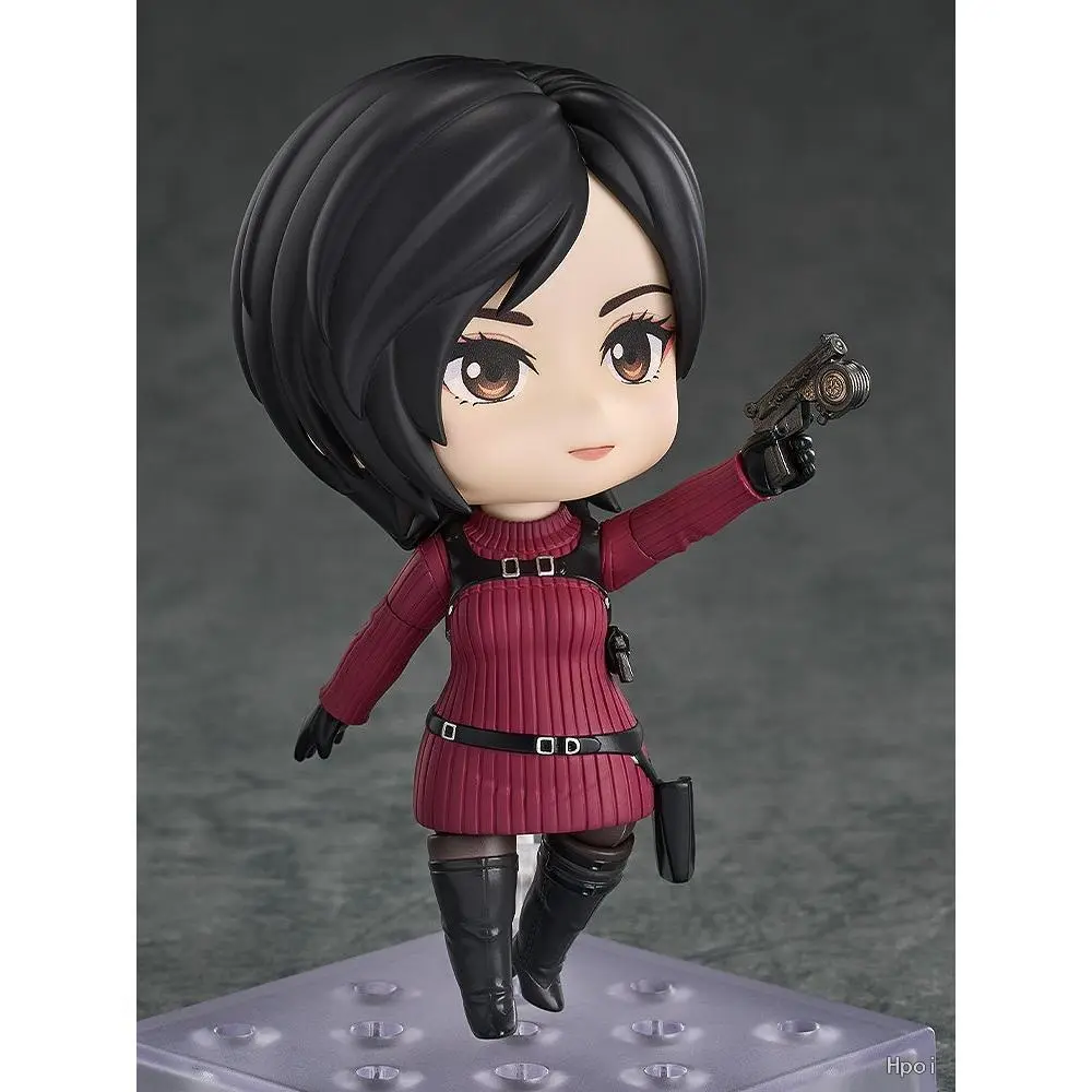 In Stock Original Nendoron#2761 RESIDENT EVIL 4 / BIOHAZARD RE:4 Ada Wong 10cm Anime Movable Cartoon Figure Desktop Toy