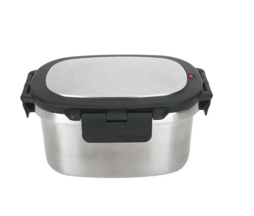 Mainstays 33 oz Insulated Stainless Steel Lunch Box Food Storage Container with Lid