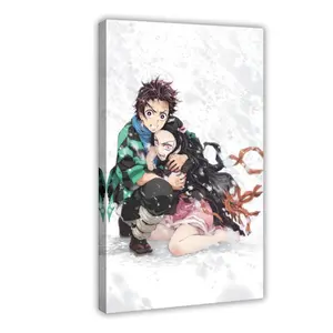 Demon Slayer - Tanjiro & Nezuko Snow Wall Decor Poster