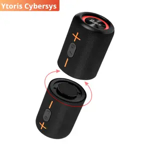 Portable Wireless Bluetooth Speaker Split Design Colorful LED Subwoofer High Bass Stereo Sound with Wholesale Price for Cross-border Hot Selling