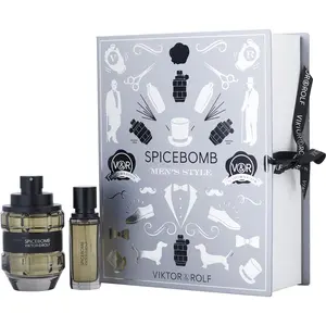Spicebomb Set-Edt Spray 3 Oz & Edt Spray 0.68 Oz For Men