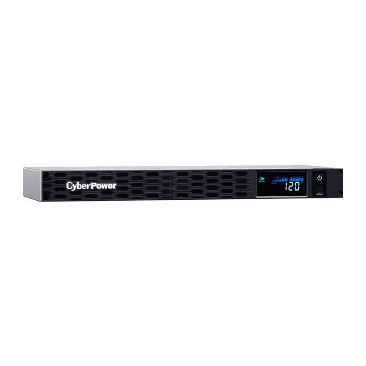 CyberPower CP700PFCRM1U (Black) PFC Sinewave 1U Rackmount UPS System 700VA 400W