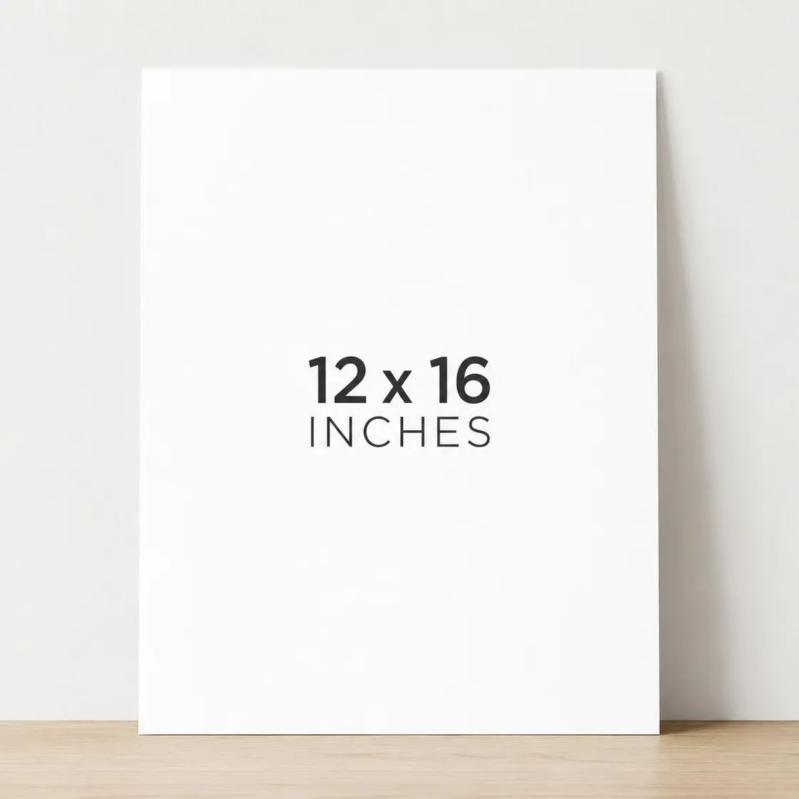 White Poster (1-Pack)