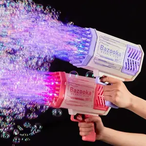 40 holes/69 holes,Sloosh Bubble Machine Toy for Kids, Rocket Shape Bubble Gun for Kids Ages 4-8, Gifts, Adults, Party Favors, Summer, Wedding, Easter