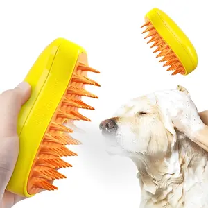 Steaming Pet Brush - Massage & Clean Shedding & Tangled Hairs