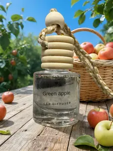 Green apple car diffuser
