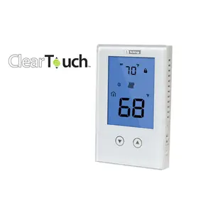 King Electric K322E 120, 208 & 240V Double Pole Non-Programmable Line Voltage Thermostats - 15A