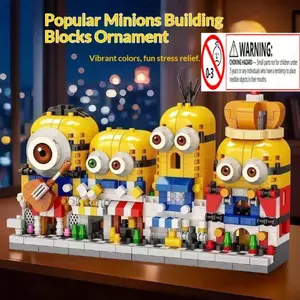 Compatible Lego Minifigure Street Scene Building Blocks, High-Quality Assembly Model, Cute Display Piece, Best Friend Birthday Gift
