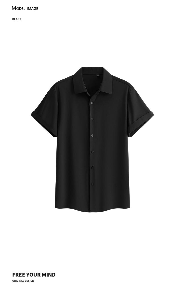 Men’s Short Sleeve Shirts – Multi-Pack for Summer, Loose Casual Style, Versatile Solid Color Turn-Down Collar Everyday Tops