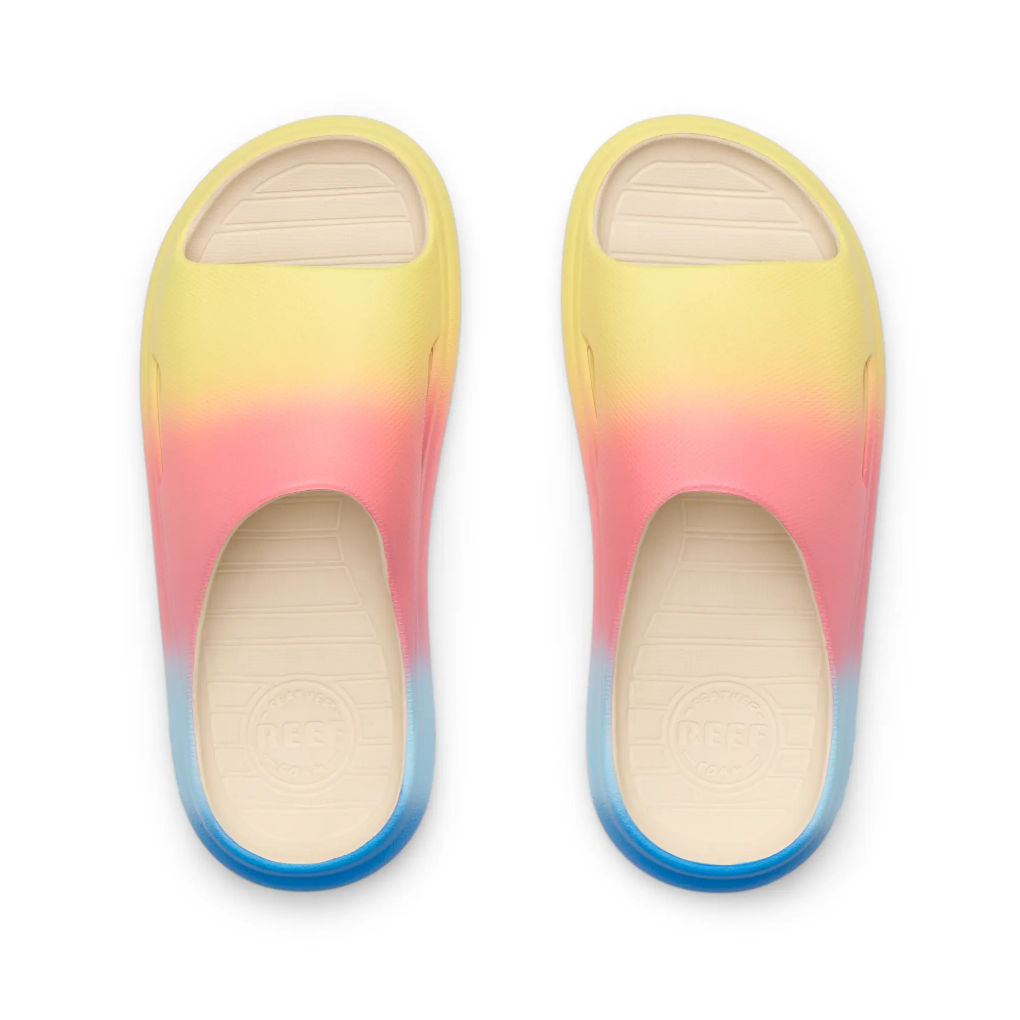 Kids Rio Slide Blue Ombre | Water-Friendly Kids Shoes | REEF Sandals