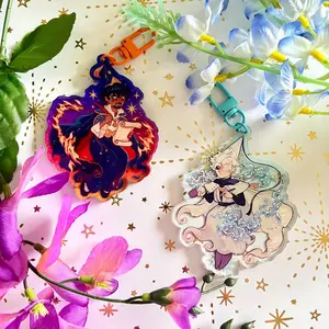 Qifrey and Olruggio Witch hat Atelier Keychain
