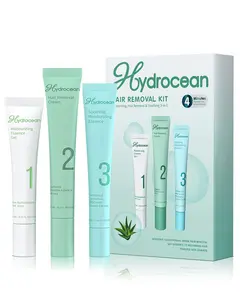 HYDROCEAN Facial Hair Removal Cream for Women  Hair Removal Cream Kit 3-In-1 Gentle & Soothing Hair Removal for Delicate Face Areas Gentle Formula - Safe for Sensitive Skin