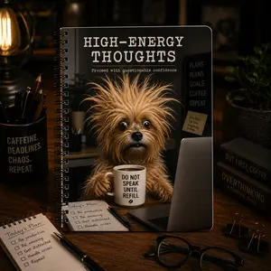 Funny Dog Notebook | ADHD Chaos Journal