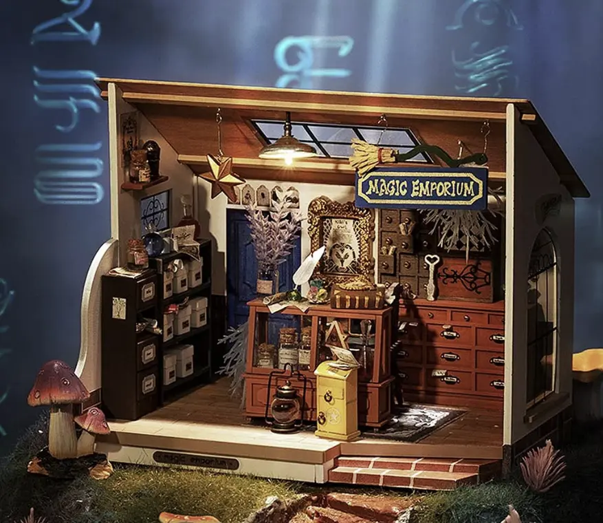 Rolife Kiki's Magic Emporium DIY Miniature Kit DG155