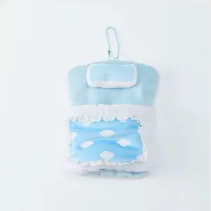 Cute Little Eight Sleeping Bag Chiikawa Doll Quilt Bed Jiikawa Keychain Bag Pendant
