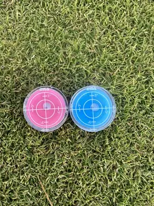 Golf level ball marker