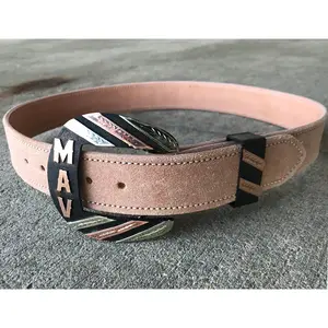 Coolhorse Leather 1 1/2" Roughout Belt- Pre-Made, Handmade in Amarillo, TX
