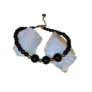 Pulsera de cuarzo Onix negro