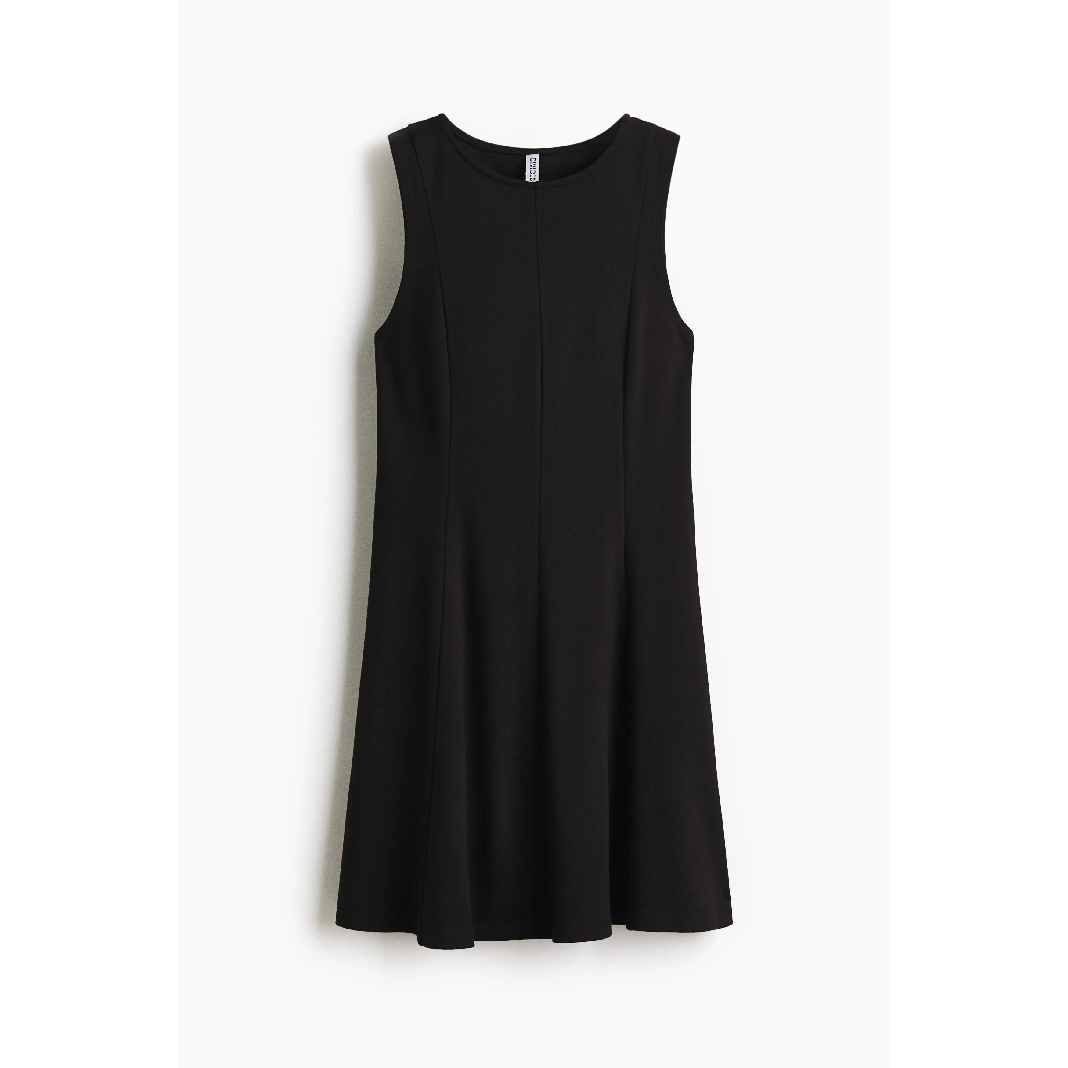 H&M Flared-skirt Ponte di Roma dress - TikTok Shop H&M Flared-skirt Ponte di Roma dress - TikTok Shop