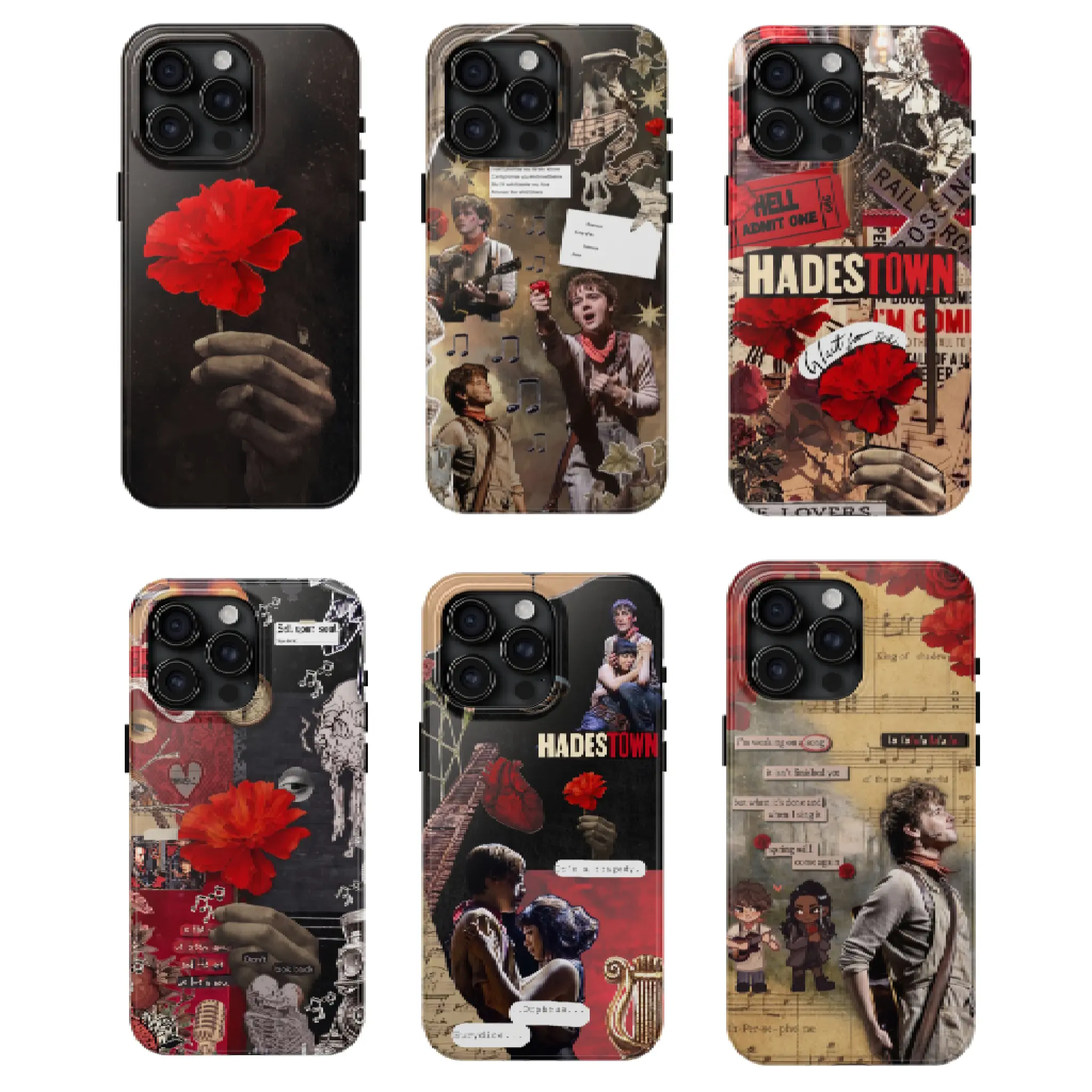 Hadestown Inspired Phone Case | Artistic Phone Cover | Gift for Theatre Lovers| Vintage Fan Gift | TikTok Shop