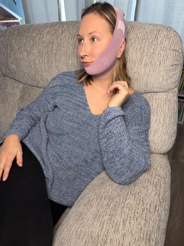 Reusable V-Line Lifting Mask Double Chin Reducer Face Contouring Skin Tightening Strap for Enhanced Facial Appearance Secure Fit