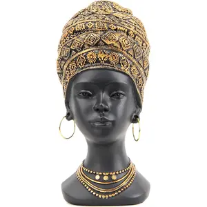 Statues for  Decor, Statue and Sculpture for Shelf Bookshelf Tabletop Desk Living Room Bedroom Office Modern Decor Accents, Art Women Figurine Antique  Color