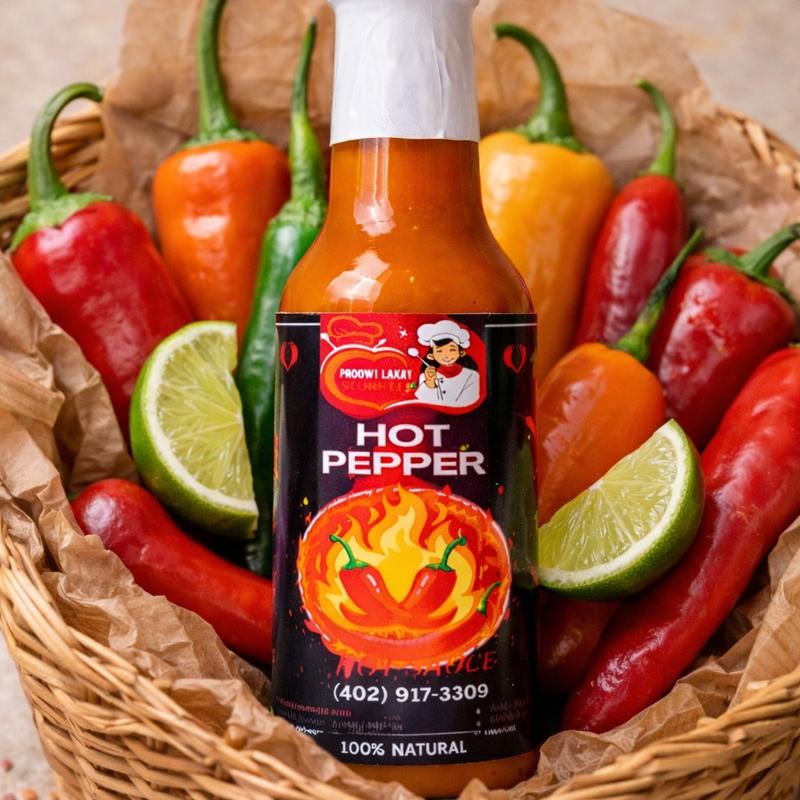 Pwodwi Lakay Hot Pepper 100% Natural
