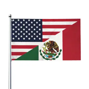 Mexico Flag 3x5 Ft – Vivid Colors Polyester Banner for Soccer Fans, Football Game Day Party, Outdoor Indoor Decoration