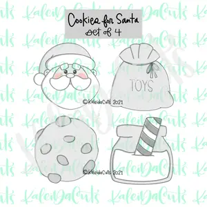 Cookie Cutter Santa Set