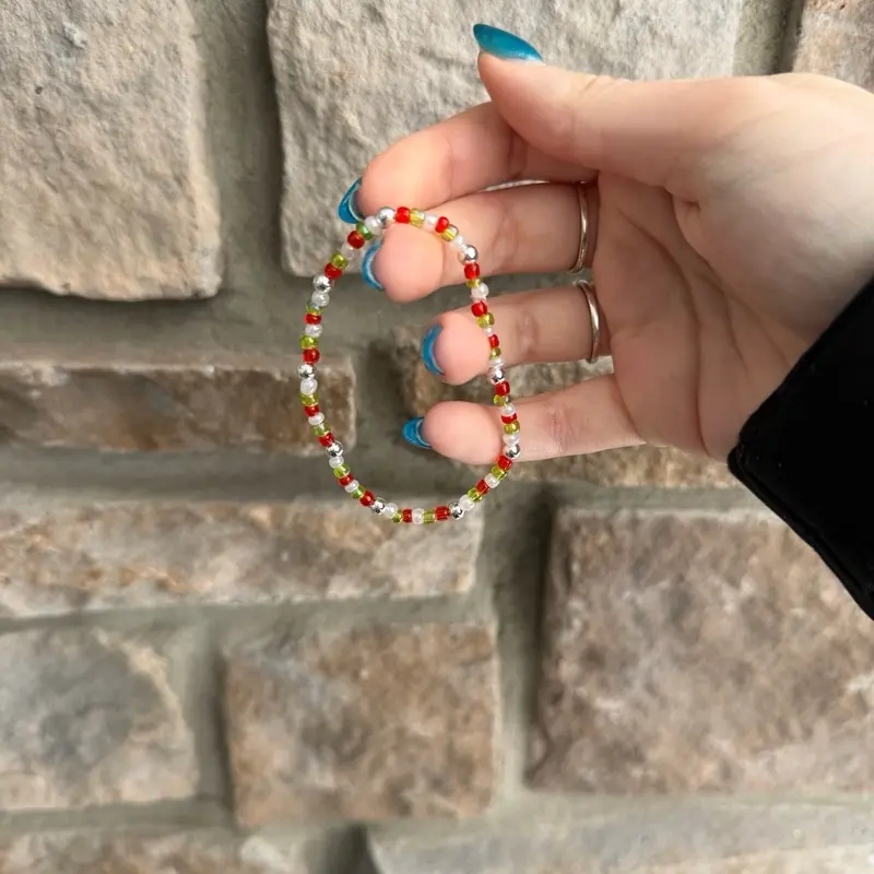 Handmade Multi-colored Beaded Bracelets Handmade Multi-colored Beaded Bracelets