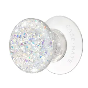 Twinkle Stardust Case-Mate Minis - Suction Cup Cell Phone Holder for iPhones, Android Smartphones, Kindles & More with Removable Design for Wireless Charging