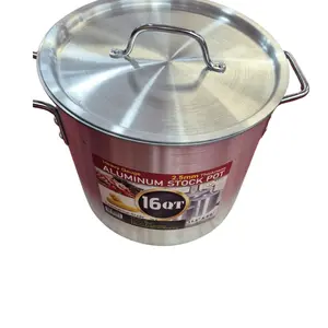 Aluminum Stock Pot 2.5 mm thickness