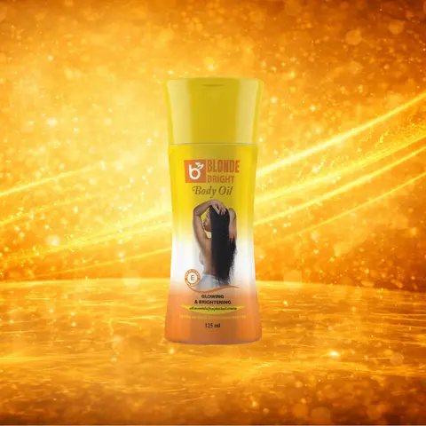 BLONDELIGHT Moisturizing Cosmetics Oil, 125ml Daily Body Care Single Bottle for Evening & Normal Skin, Deep Hydration Formula