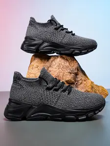 Men's Breathable LightweightRunning Shoes Non Slip TennisShoes, Fashion Shoes BreathableMesh Sneakers, Casual Simple DesignWorkout Gym Sneakers
