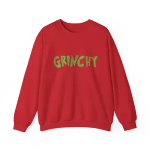 Grinchy Sparkles Unisex Sweatshirt