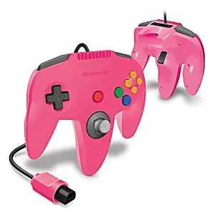 Captain N64 Controller - Princess Pink (Retro Fam)