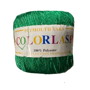 Plymouth Yarn - Colorlash Eyelash Yarn (One 50 g Ball) 100% Polyester - Approx. 220 yards | Hand Wash -  Made in France