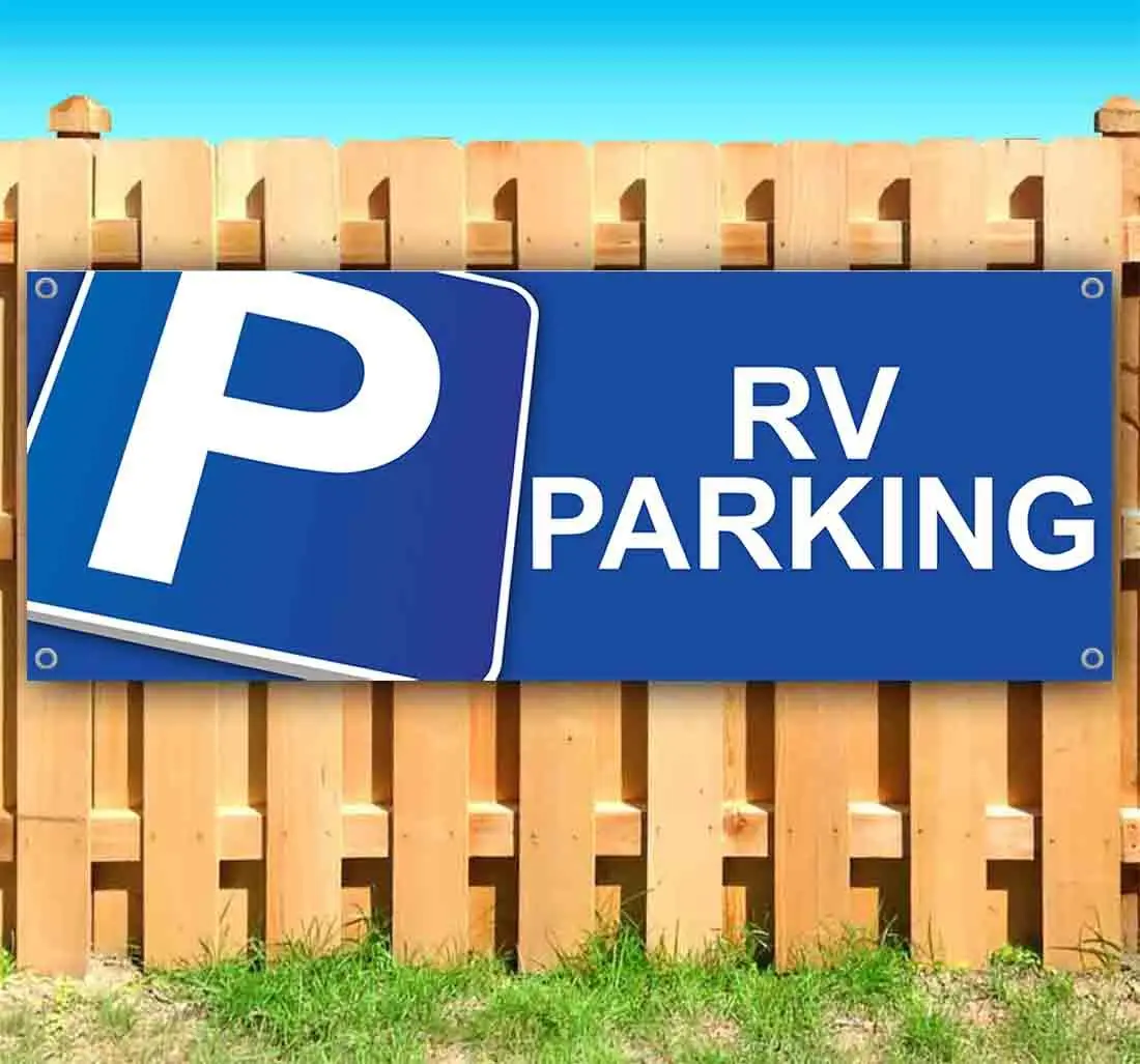 Parking Vinyl Banner – Heavy-Duty 13 oz Indoor/Outdoor Business Sign – Multiple Sizes