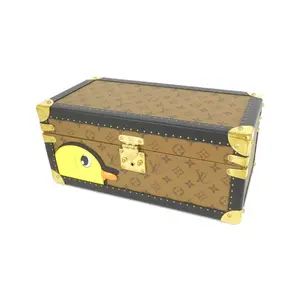 Pre-owned Louis Vuitton Canvas Small Leather Goods Monogram Reverse Jewelry Case