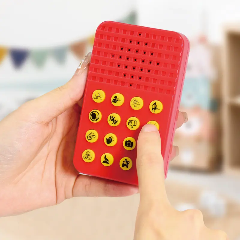 16 Sounds Effects Sounder Machine Portable Multifunction Funny Sound Maker Noisemaker Prank Gag Gift Prank Props Applause Horn Pranks Party Festival Cheering Equipment for Laughs and Fun (Users Need To Bring 2 Size 7 Batteries)