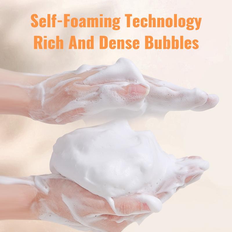 VGO Fragrance Mousse Body Wash,Black opiumfragrance, enchanting scent, long-lastingaroma .350ml Body Care Scented ComfortCleanser Cleansing Cosmetic Foaming Gentle Hyaluronic Skin Repair Nourishing Hydrating