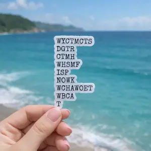 Hockey Rivals Heated Romance Cottage/Hospital Scene Sticker | WYCTMCTS? ICTTC Sticker, Heated Rivalry Hockey Romance Vinyl Sticker