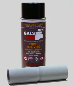 Galv Pro, Prime Zinc Plus,  93% Zinc Primer,  ASTM A780,  Battle Ship Grey